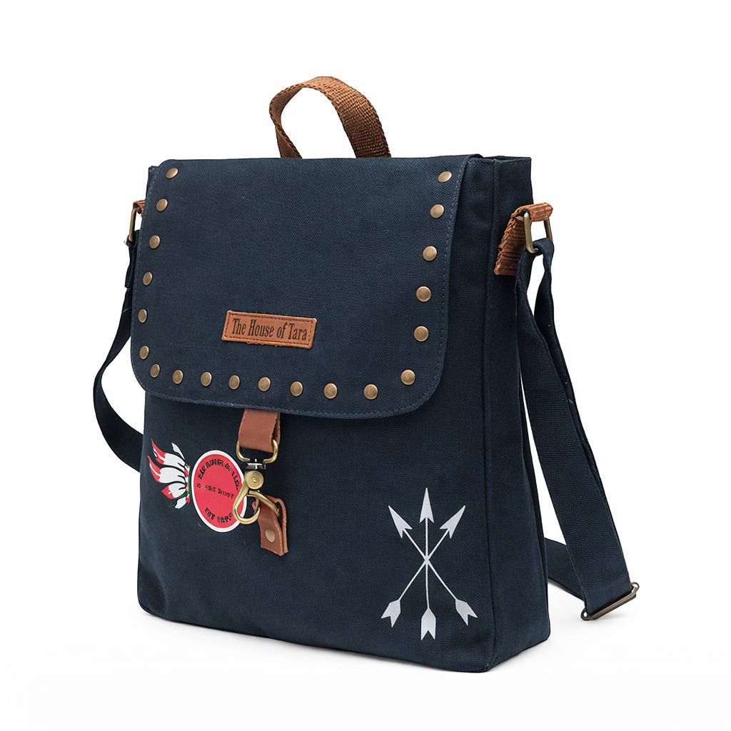 Blue Unisex Messenger Bag for Everyday Use 191